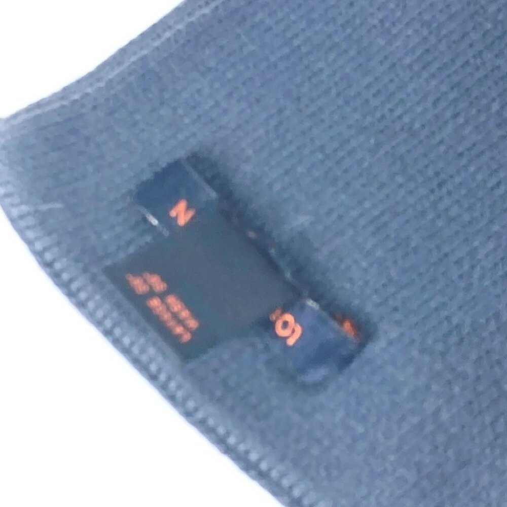 LOUIS VUITTON Louis Vuitton Cup LVCUP logo Scarf cotton / Cashmere Navy/White - Picture 9 of 9